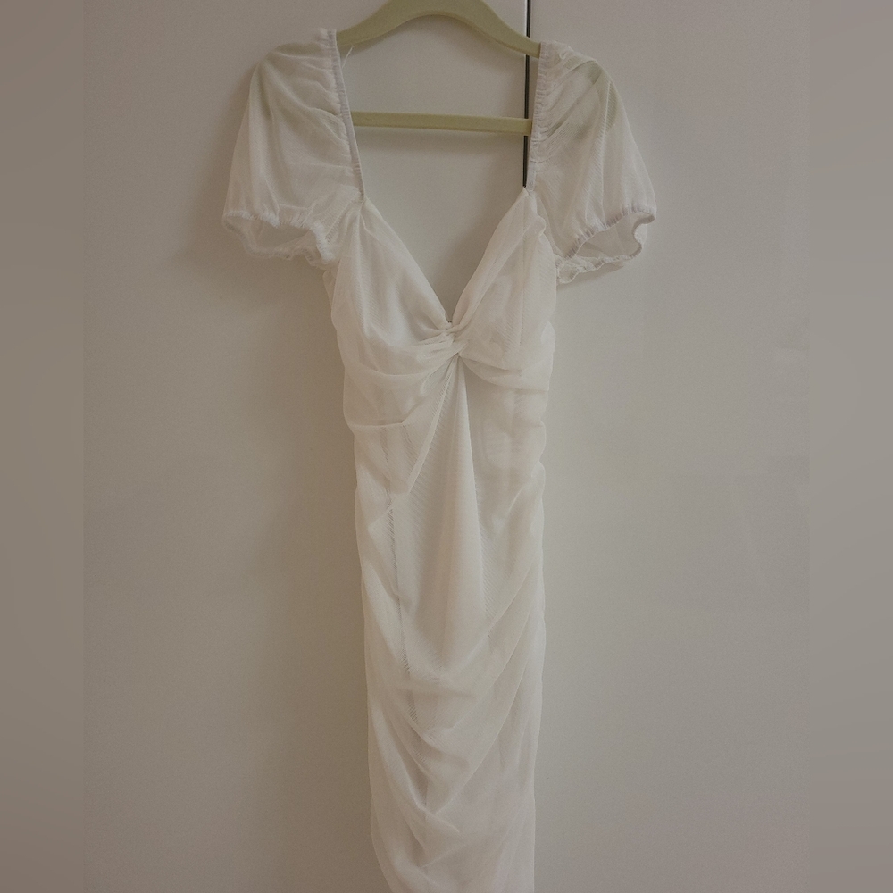 White dress